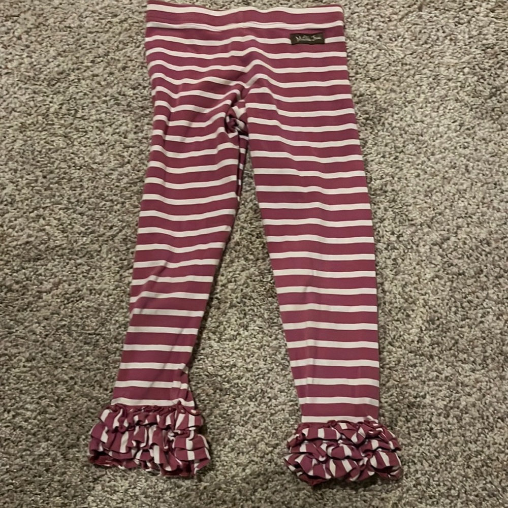 Matilda Jane size 6 mixed berry leggings